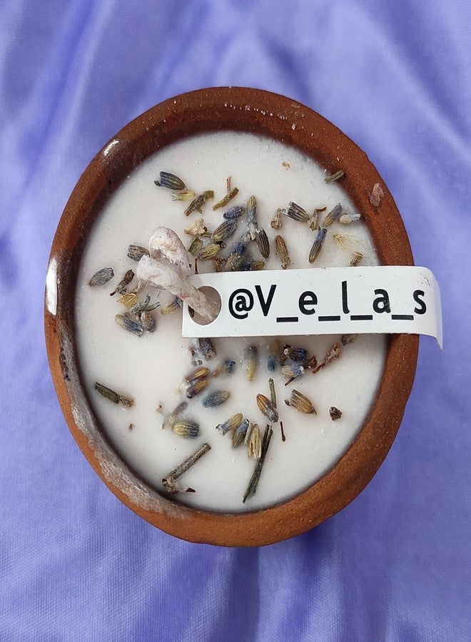 Velas شموع فلاس المصنوعة يدوياً من شمع الصويا المعطر | مثالية لتزيين المنزل والإضاءة والهدايا (فستان فلاس) - Image 2