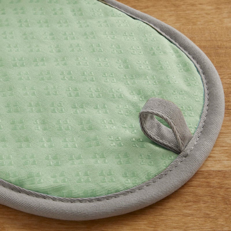 KitchenAid Asteroid Pot Holder 2-Pack Set  Pistachio  6.5""x10"" - Image 2