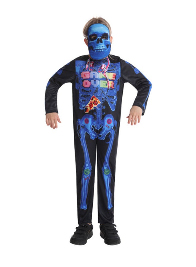 Party Magic زي هيكل عظمي ثلاثي الأبعاد للصبي S