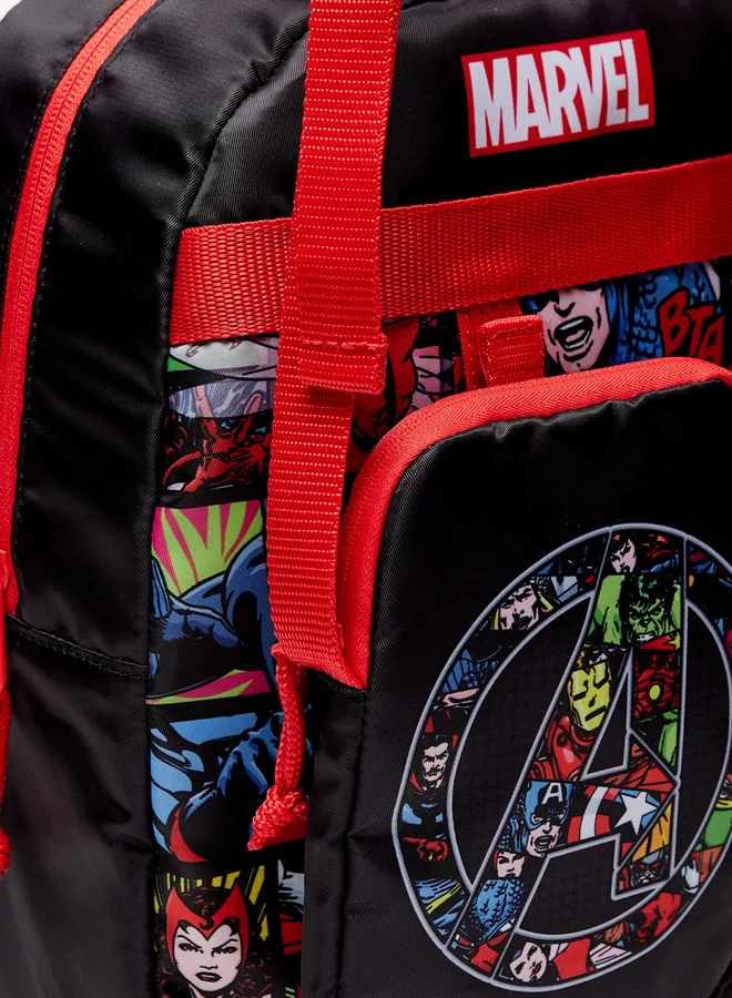 MARVEL Marvel Avengers Print Backpack and Pouch Set