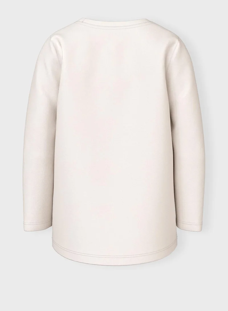 NAME IT Kids Star Print Crew Neck T-Shirt