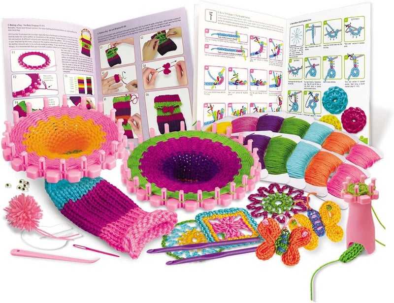 4M STEAM Powered Kids - Knitting & Crochet - Image 2