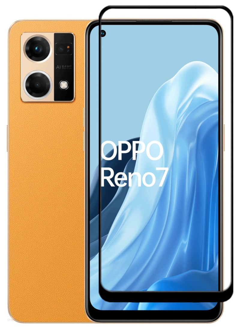 ACLIX Antistatic ESD Dustproof Premium Quality High Definition Tempered Glass Screen Protector Designed For Oppo Reno7 - Image 1
