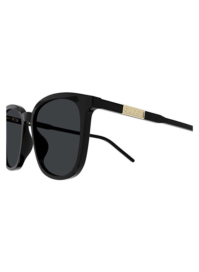 غوتشي GG1158SK 001 55 نظارة شمسية مربعة للرجال - أسود - Image 3
