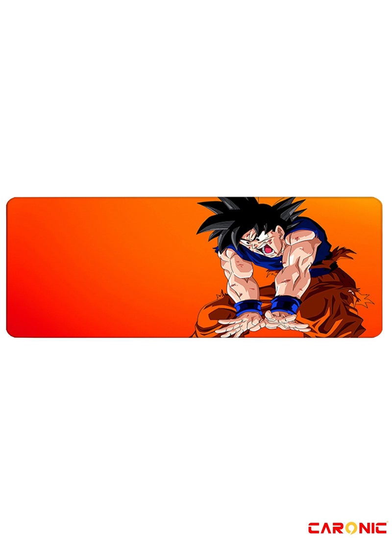Large Gaming Mouse Pad with Superior Micro Weave Cloth Extended Desk Mousepad with Stitched Edges Non-Slip Base Water Resist Keyboard Pad For Gamer And Office Home DBZ 77