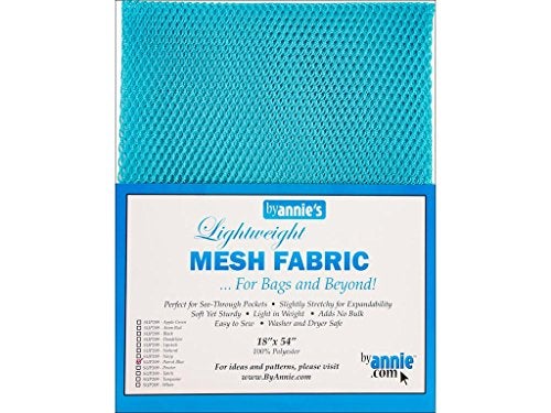 Annie SUP209PARROT Blue Lightweight 18x54 Parrot Blue Mesh Fabric LTWT 18x54ParrotBl 54 Inches