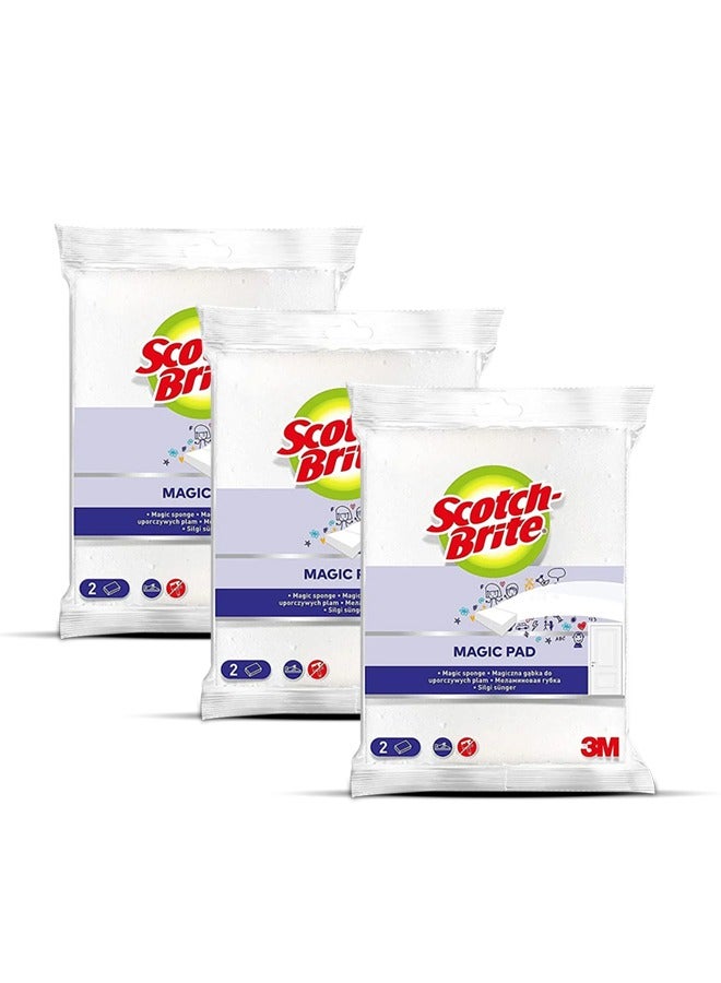 Scotch  Magic Sponge Pad 2Units Pack of 3  - Image 1