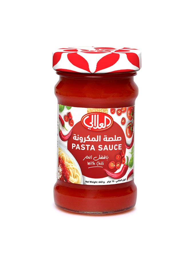 Al Alali صلصة المعكرونة العلالي - فلفل حار 320 جرام - Image 1