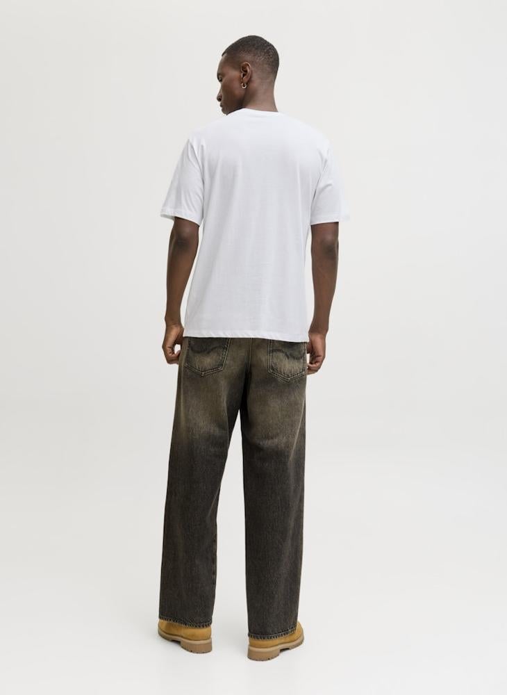 JACK & JONES Christmas Cartoon Regular Fit Crew Neck T-Shirt - Image 2