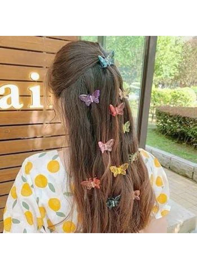 مشابك شعر بتصميم فراشة، توك شعر على شكل مخالب أنماط ثلاثية الأبعاد، توكة فراشة لطيفة، اكسسوار لتصفيف الشعر للنساء والبنات (قطعتان،خالب - Image 1