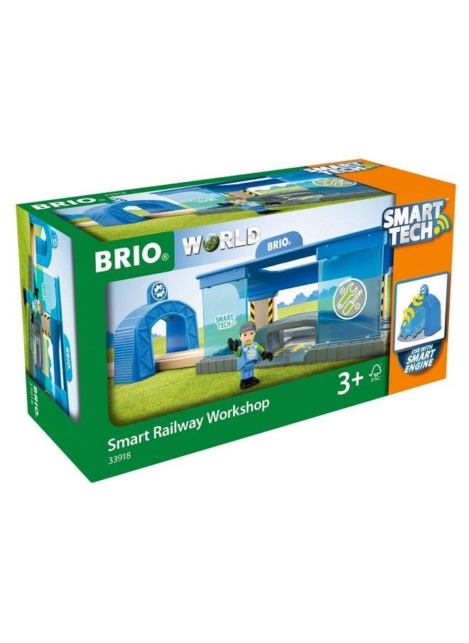 Brio World 33918 Smart Railway Workshop ; 3 Piece Toy Train Accessory For Kids Ages 3 And Up  - Image 4