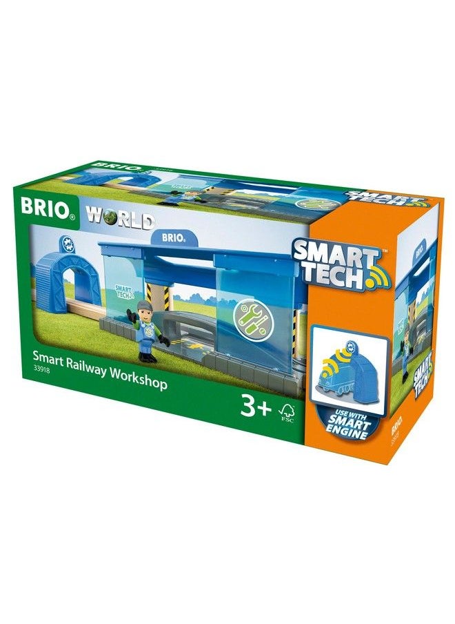 Brio World 33918 Smart Railway Workshop ; 3 Piece Toy Train Accessory For Kids Ages 3 And Up  - Image 1