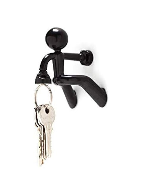 Decorative Magnetic Key Holder - Holds up to 30 Keys - Strong Magnet for Refrigerator & Metal Surfaces - Unique Novelty Design - Red Color - Compact Size: 2.36 x 3.15 x 2.76