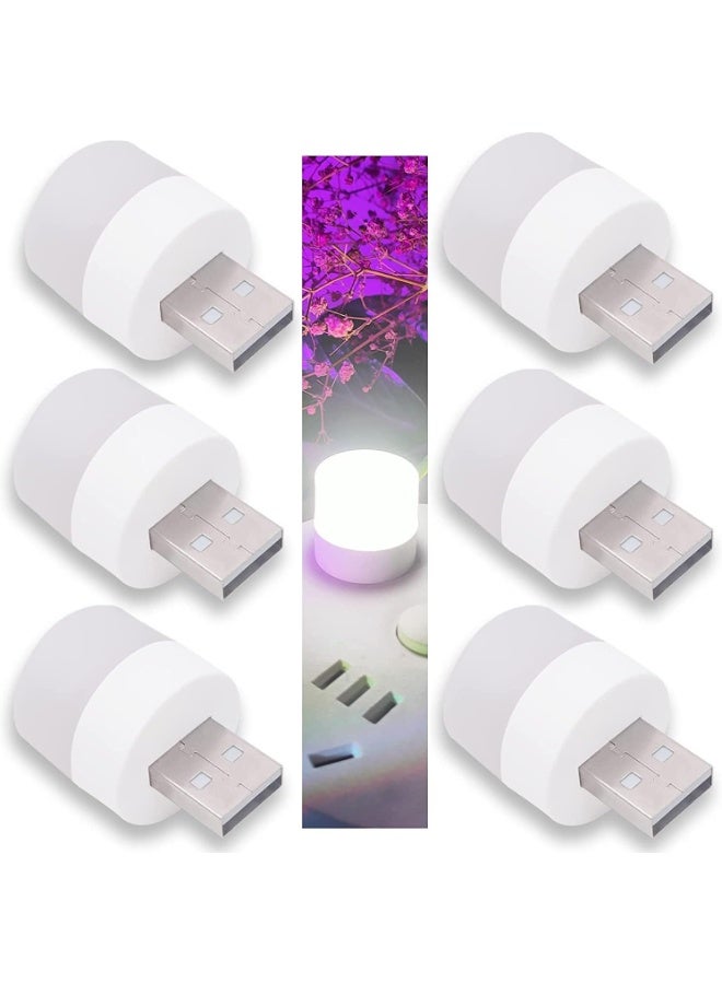 Plug-in Flexible Ambient Light for Indoor & Outdoor Use – Adjustable  Light for Reading, Sleeping, and Mood Lighting – Soft, Energy-Efficient Glow with 360° Bendable Neck – Compact, Modern Design (Pack of 6) - Image 1