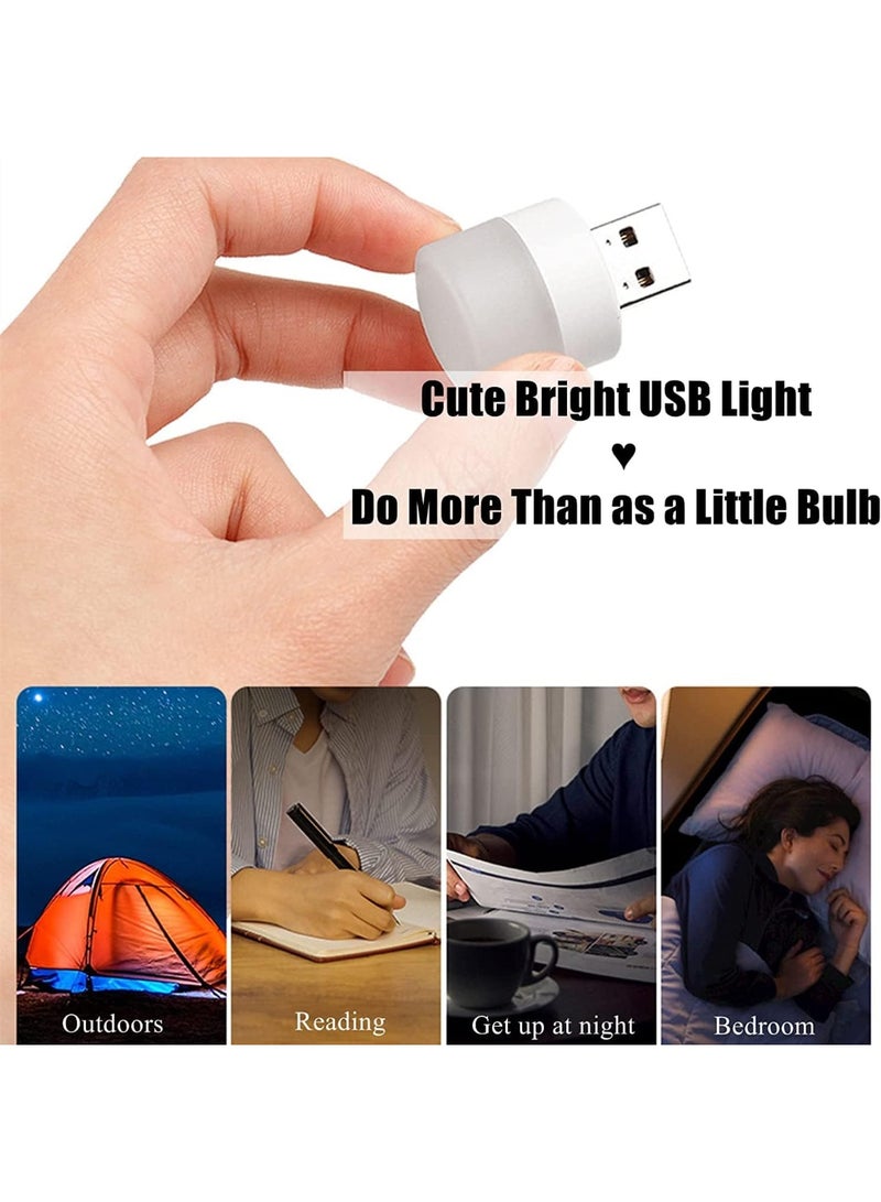 Plug-in Flexible Ambient Light for Indoor & Outdoor Use – Adjustable  Light for Reading, Sleeping, and Mood Lighting – Soft, Energy-Efficient Glow with 360° Bendable Neck – Compact, Modern Design (Pack of 6) - Image 4