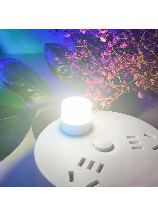 Plug-in Flexible Ambient Light for Indoor & Outdoor Use – Adjustable  Light for Reading, Sleeping, and Mood Lighting – Soft, Energy-Efficient Glow with 360° Bendable Neck – Compact, Modern Design (Pack of 6) - Image 2