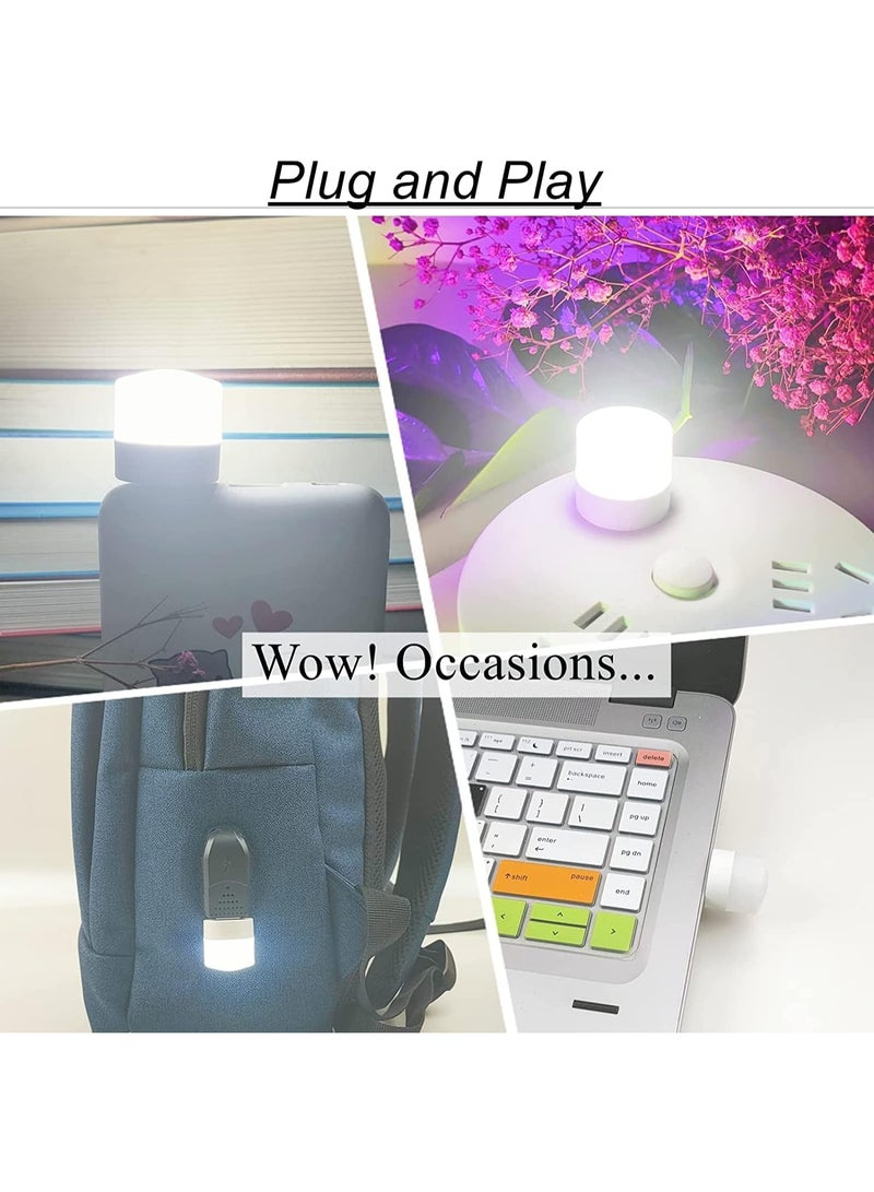 Plug-in Flexible Ambient Light for Indoor & Outdoor Use – Adjustable  Light for Reading, Sleeping, and Mood Lighting – Soft, Energy-Efficient Glow with 360° Bendable Neck – Compact, Modern Design (Pack of 6) - Image 3