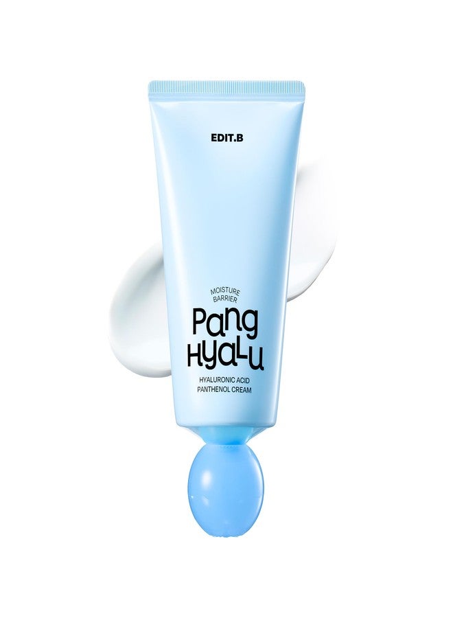 EDIT.B Moisture Barrier Pang Hyaluronic Acid Panthenol Cream, Long-Lasting Deep Hydration Lightweight Facial Moisturizing Cream, Soothing and Hydrating, Korean Daily Skin Care, 3.38 fl.oz (100ml) - Image 1