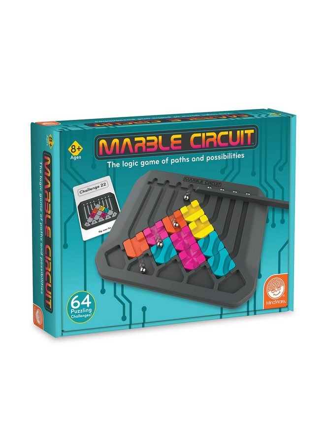 MindWare Marble Circuit Puzzle, Logic Game with 64 Challenges, Brainteaser Game for Ages 8 & Older - Image 1