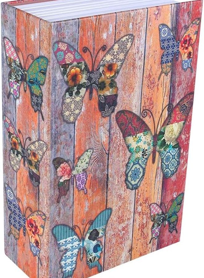 نوع 2 صندوق سرّي للكتب المجوفة مع قفل مفتاح لصندوق تخزين سري للنقود والمجوهرات - Image 1