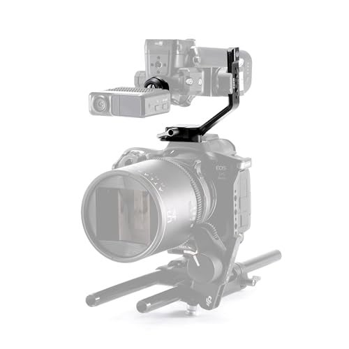 Tilta طقم توسيع تيلتا متوافق مع DJI Focus Pro | يشمل محول المقبض العلوي ليد التحكم وقاعدة تركيب دوارة لليدار - Image 1