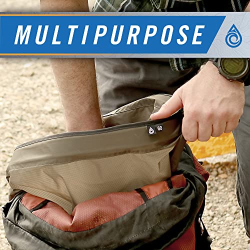 AquaQuest Rogue Dry Bags - 100% Waterproof - 100 L, Woodland Camo - Image 4