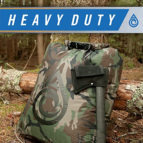 AquaQuest Rogue Dry Bags - 100% Waterproof - 100 L, Woodland Camo - Image 3