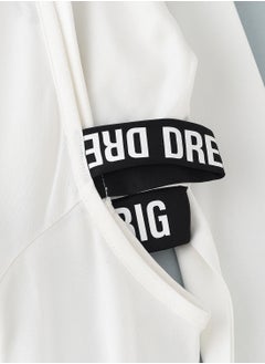 Jelliene Knit crop tee with contrast elastic  - Image 4