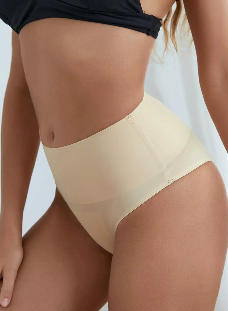 Solid Seamless Shapewear Panty  - Image 1