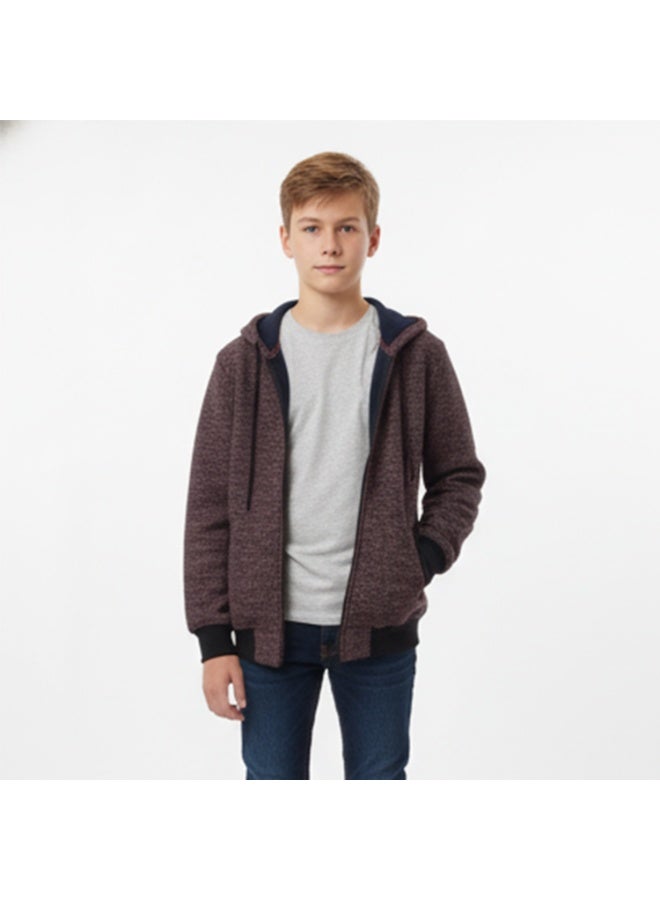 سيزار هودي أولادي مزود بسوستة وجيوب من الأمام - Image 4