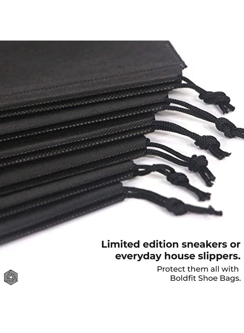 BOLDFIT Boldfit Shoe Bag for Travel & Storage Travel Organizer for Women & Men Travel Accessories Shoe Organizer Shoe Bags Pouches Travel Shoe Cover for Travelling Travel Essentials  - Image 4