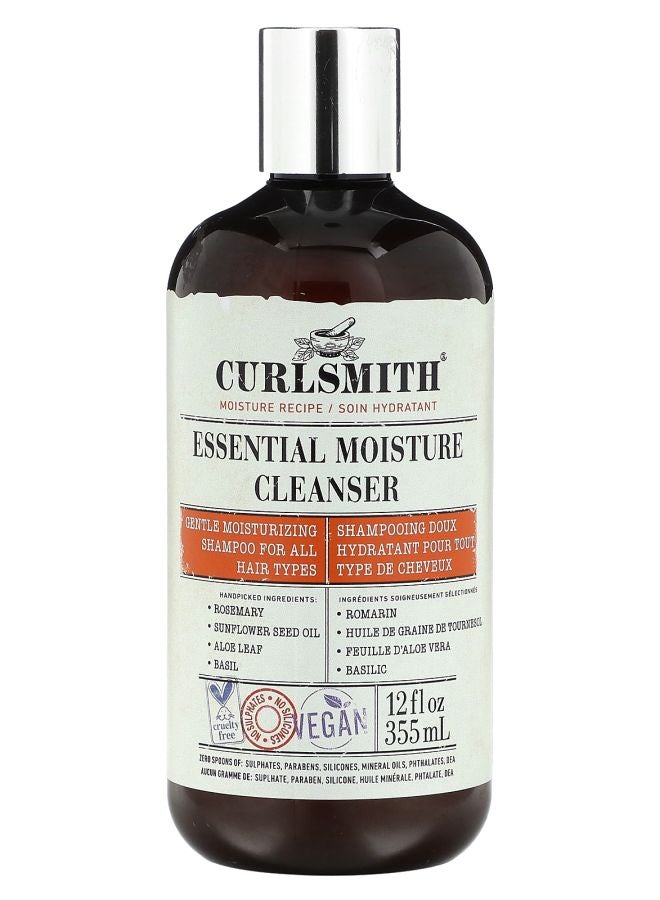 CURLSMITH Essential Moisture Cleanser For Al Hair Types 12 fl oz (355 ml)