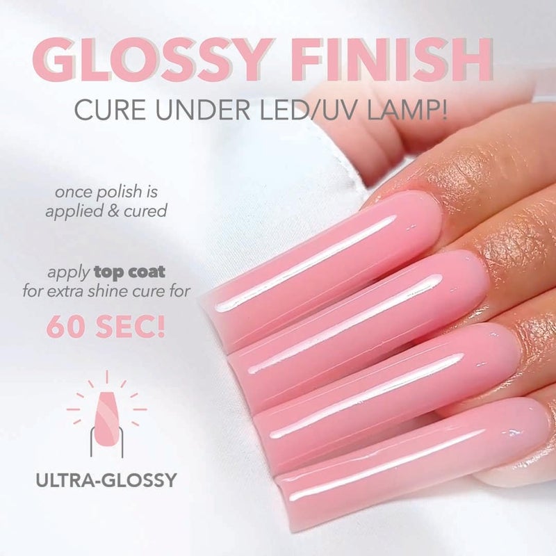 KIARA SKY Gelly Tips Essential Kit | Includes Prep, Top Coat, Builder, Primer 0.5 fl oz - Image 5