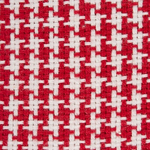 DII Heavy Duty Kitchen Towels Collection Long Lasting Quality, Cotton Dish Towel, 18x28; Dish Cloth, 13x13, Holiday Red Checks, 6 Piece - Image 5