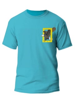 Round Neck Short Sleeve t-shirt for men, Regular fit, cotton, Special print "EAGLE"