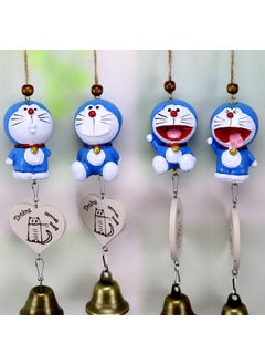 Generic Colorful Box Windmill Wood House Wind Chimes Decor Gift Doraemon Wind Chimes 