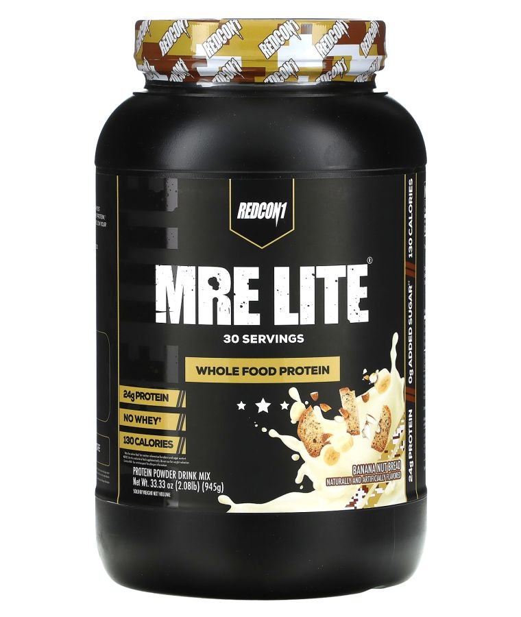 REDCON1 MRE Lite Whole Food Protein Banana Nut Bread 2.08 lb (945 g)