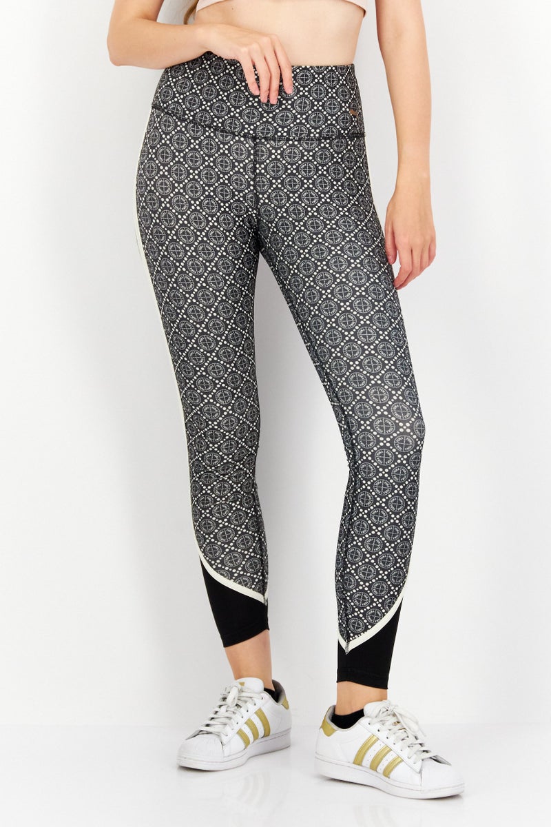 PUMA Women Sportswear Fit Training Tight, Black Combo - Image 1