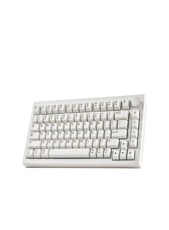 Akko 5075B Plus Air 75% Mechanical Keyboard Gasket Mount Hot Swappable RGB Wireless/Bluetooth/Wired Gaming Keyboard with PBT Dye-Sub Cherry Profile Keycaps for Mac/Win/Web（V3 Piano Pro Switch） - Image 1