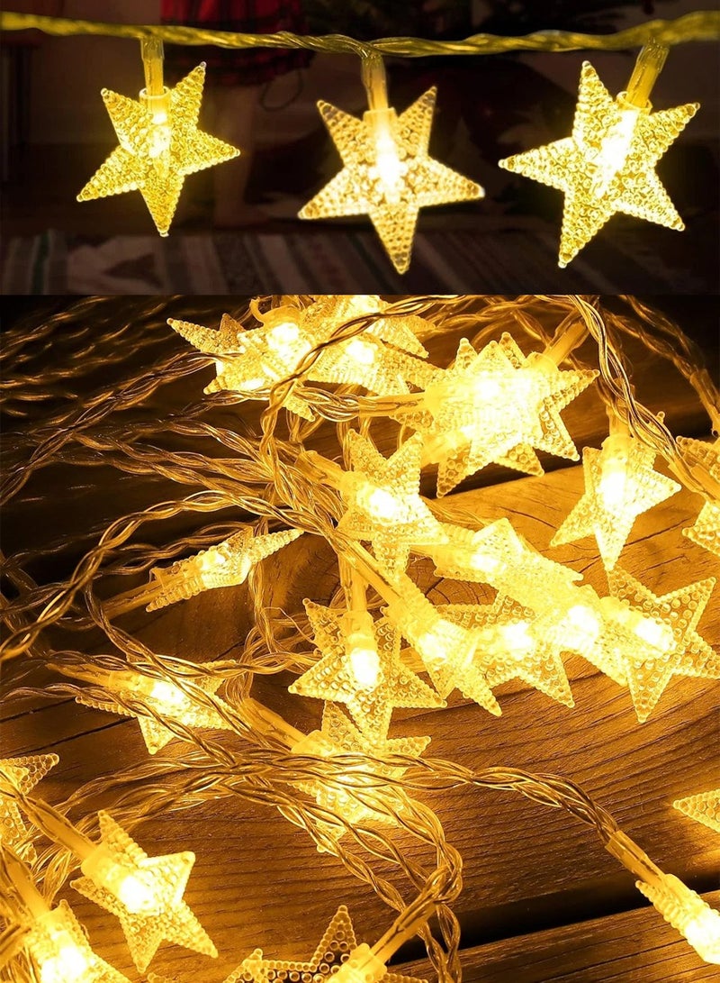 ISHWAZ Decorative String Lights Home Decoration Lights - Ramadan Decoration Lights - Fairy Lights For Lighting and Décoration Lights Ideal For Ramadan, Eid, Celeberations, Home, Indoors and Outdoors