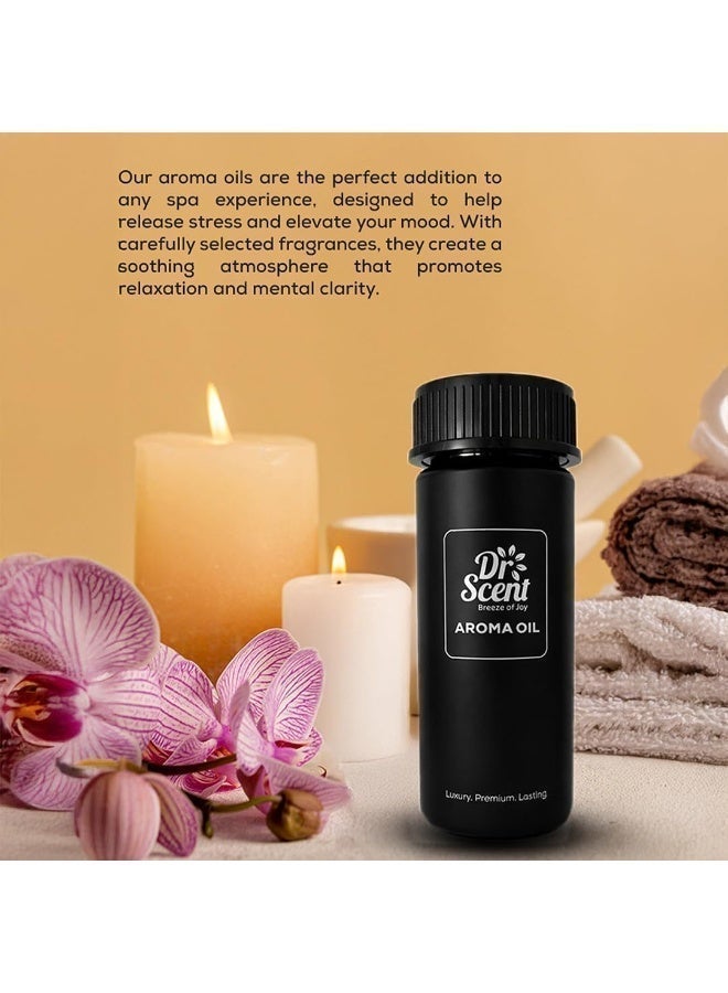 Dr Scent Diffuser Aroma Oil Crystal, Feel the Distinctive Notes of Apple Juice, with Fresh Sicilian Lemon and Notes of Peach, Ending with Strong Notes of Apple Blossom (170ml) - Image 5