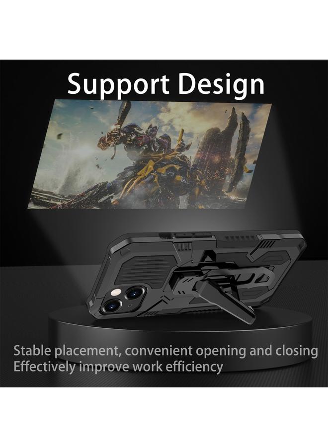 S-TOP Case For iPhone 13 Machine Armor Warrior Shockproof PC + TPU Protective Case - Image 4