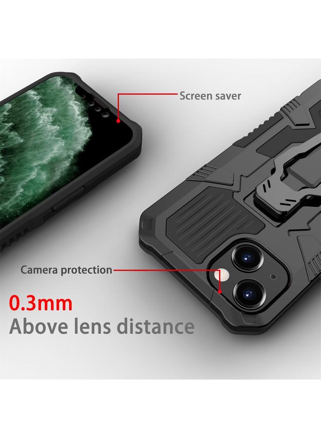 S-TOP Case For iPhone 13 Machine Armor Warrior Shockproof PC + TPU Protective Case - Image 3