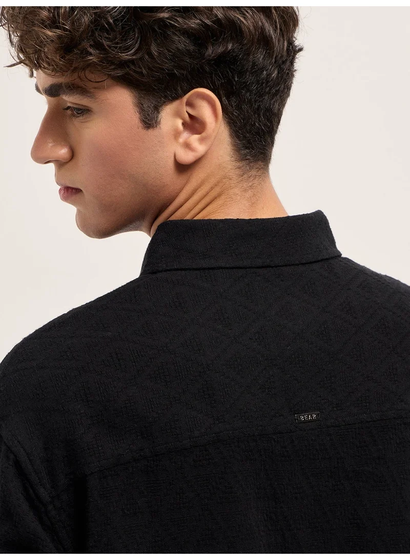 THE BEAR HOUSE  Men’s Trendy Shacket for All Seasons | Casual Overshirt Jacket for Men | Versatile Outerwear Layer for Office, Streetwear & Travel | Modern Smart Look for Everyday Outfits for Men | Best Price UAE