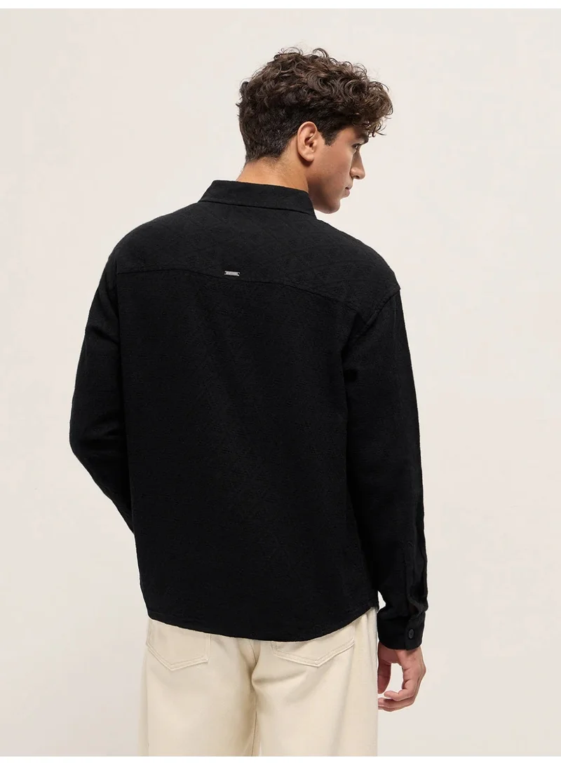 THE BEAR HOUSE  Men’s Trendy Shacket for All Seasons | Casual Overshirt Jacket for Men | Versatile Outerwear Layer for Office, Streetwear & Travel | Modern Smart Look for Everyday Outfits for Men | Best Price UAE