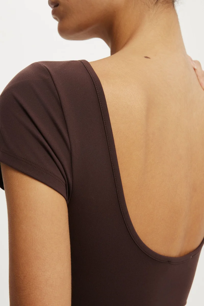 Cotton On  Hold Me Scoop Back Tee for Women | Best Price UAE