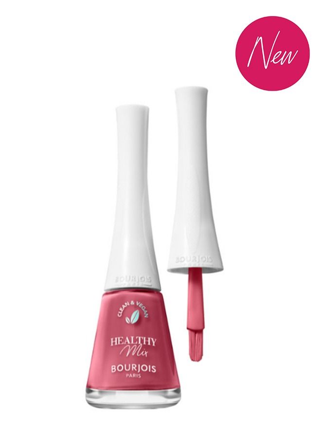 BOURJOIS PARIS Bourjois Healthy Mix Vegan Nail Polish–200 Once & Flo-ral 9ml - Image 1