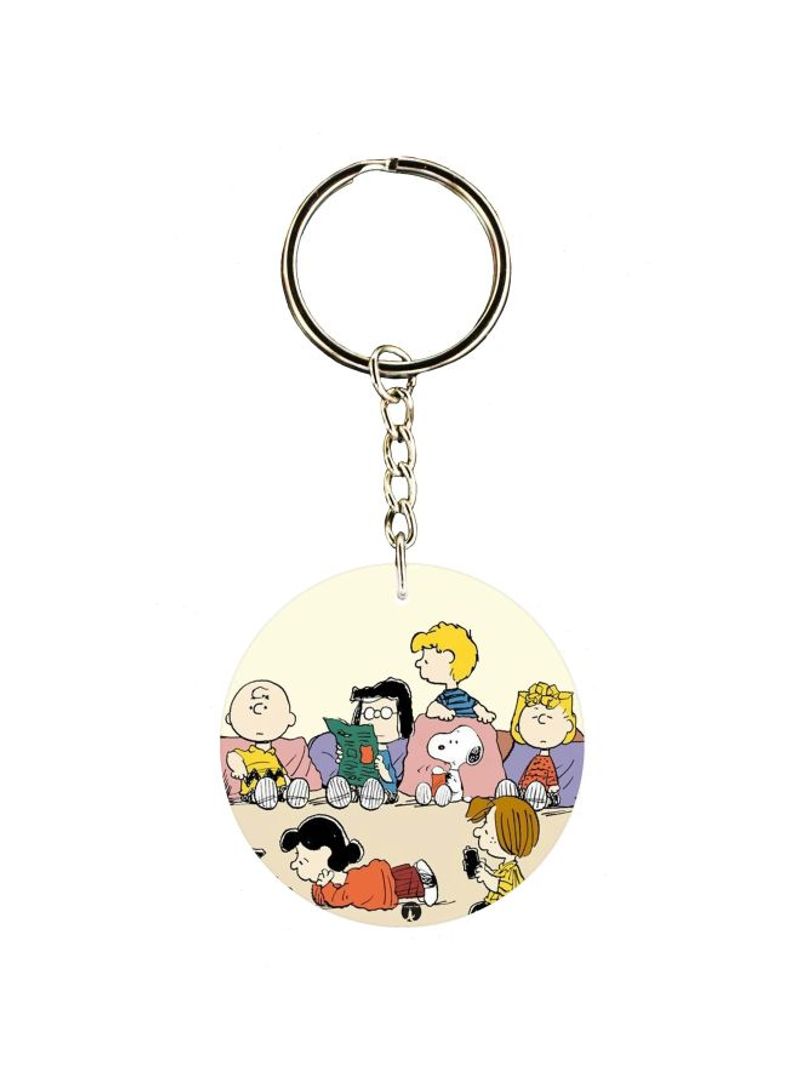 RKN Cartoon Themed Single Sided Keychain
