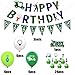 BANBALLON 45PCS Golf Party Supplies with Happy Banner Golf Themed Cake Topper and Cupcake Toppers 12inch Latex Balloons with Golfing Patterns and Golf Pennant for Golf Themed Party Decorations - Image 2