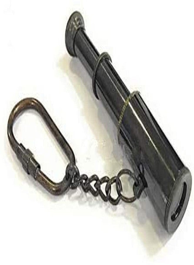 NAUTICALMART Brass Telescope Key Chain 3" - Antique Key Chain - Nautical Gift | Collectible Gift, Perfect for Christmas & Holiday Gifting - Image 4